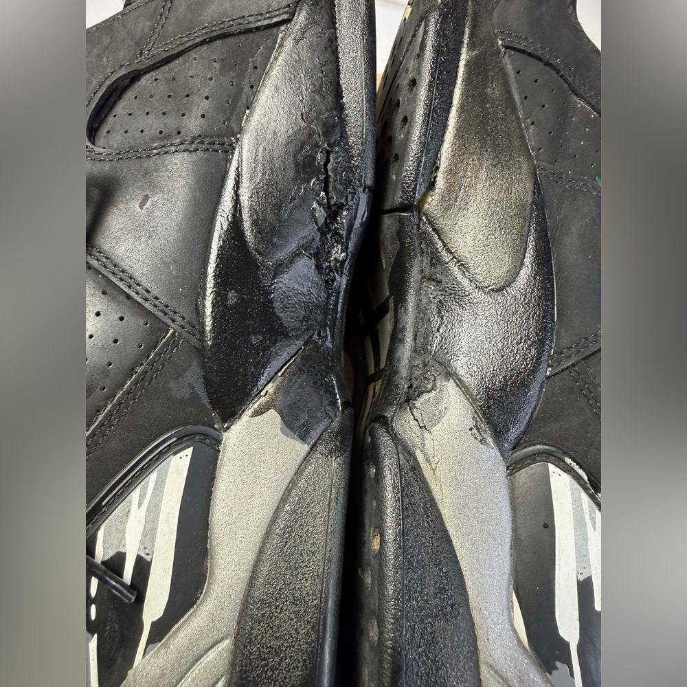 Size 12 - Air Jordan 8 Retro 2015 Chrome Black Grey Suede (305381-003) - Picture 2 of 16